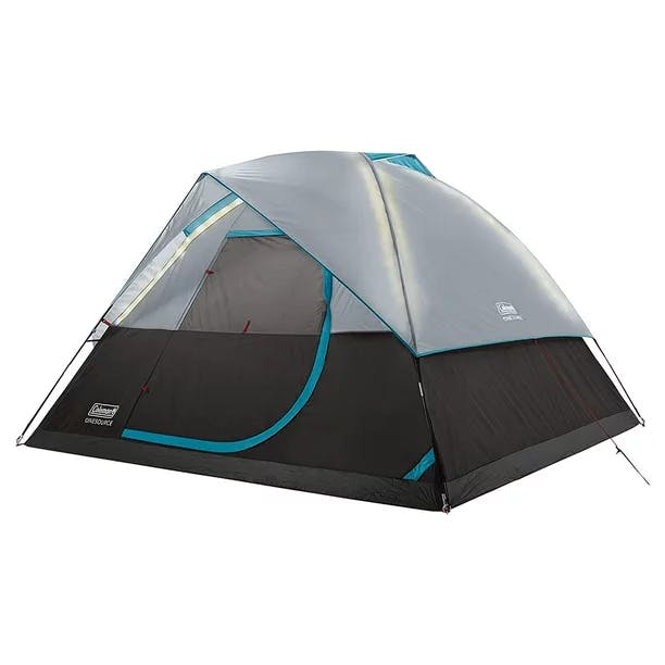 Coleman OneSource Camping Dome Tent with Airflow System and LED Lighting