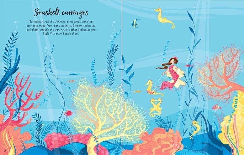 Usborne Mermaid Sticker Book