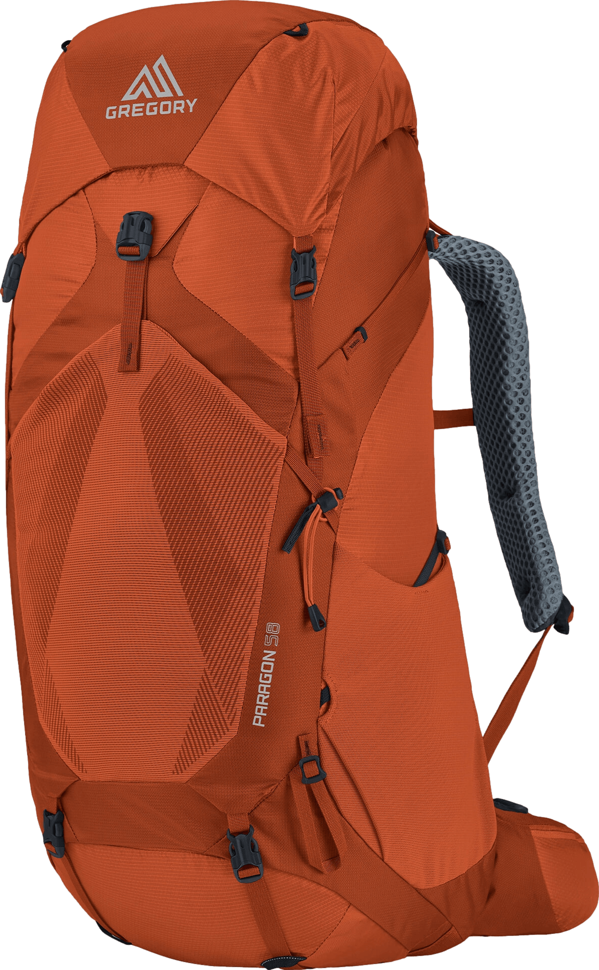 Gregory Paragon 58 Backpack- Men's · Ferrous Orange