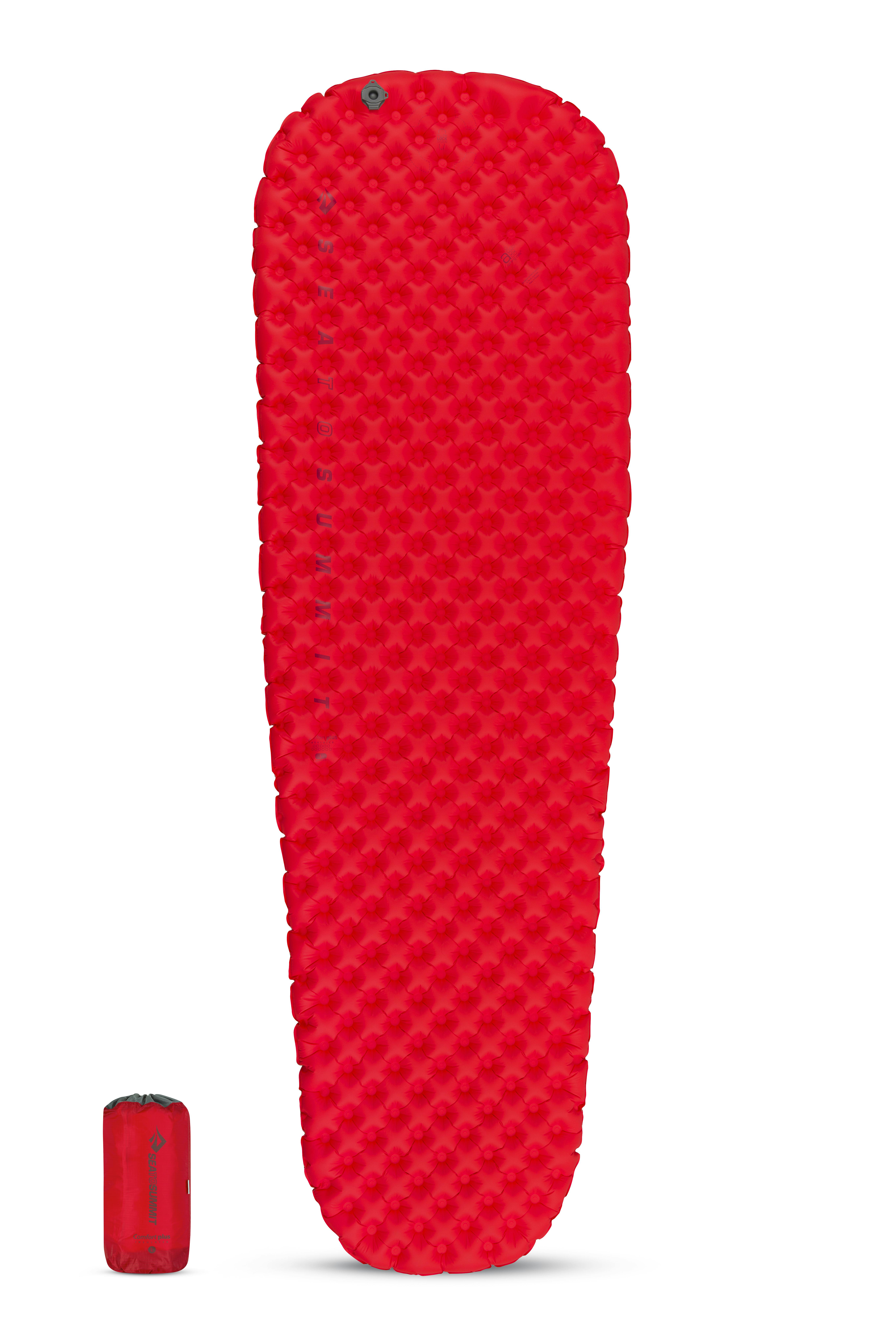 Sea To Summit Comfort Plus Insulated Sleeping Pad · Red