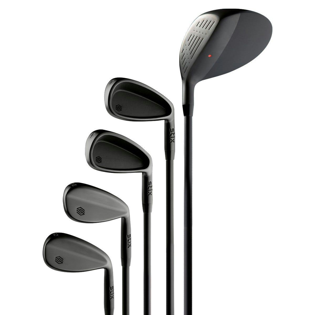 Stix Golf Casual Set 5-Piece Upgrade · Right handed · Graphite · Ladies/Senior · +1" · Black