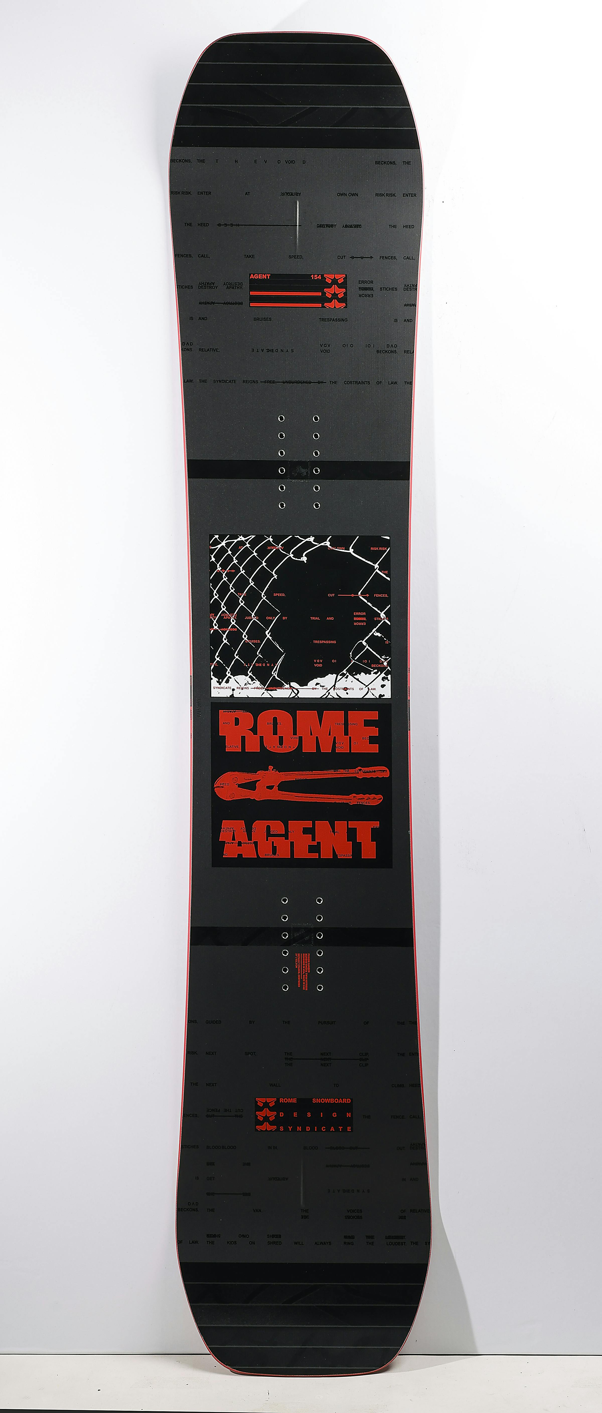 Rome Agent Snowboard · 2023 · 158W cm
