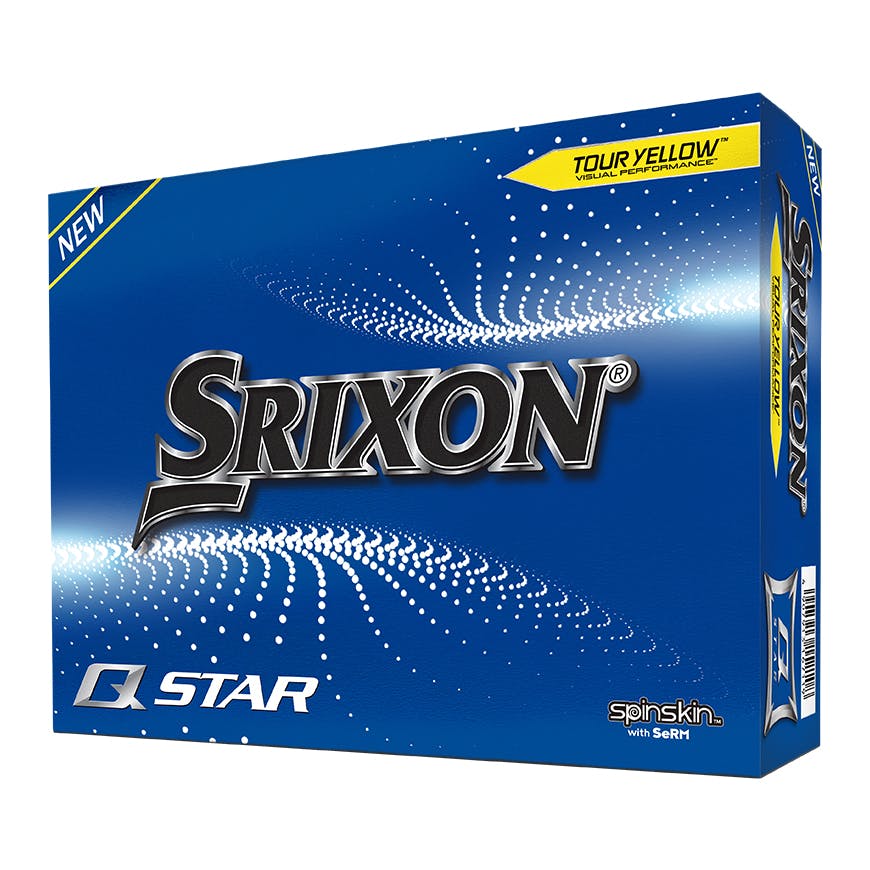 Srixon 2022 Q-Star 6 Golf Balls 1 Dozen · Yellow
