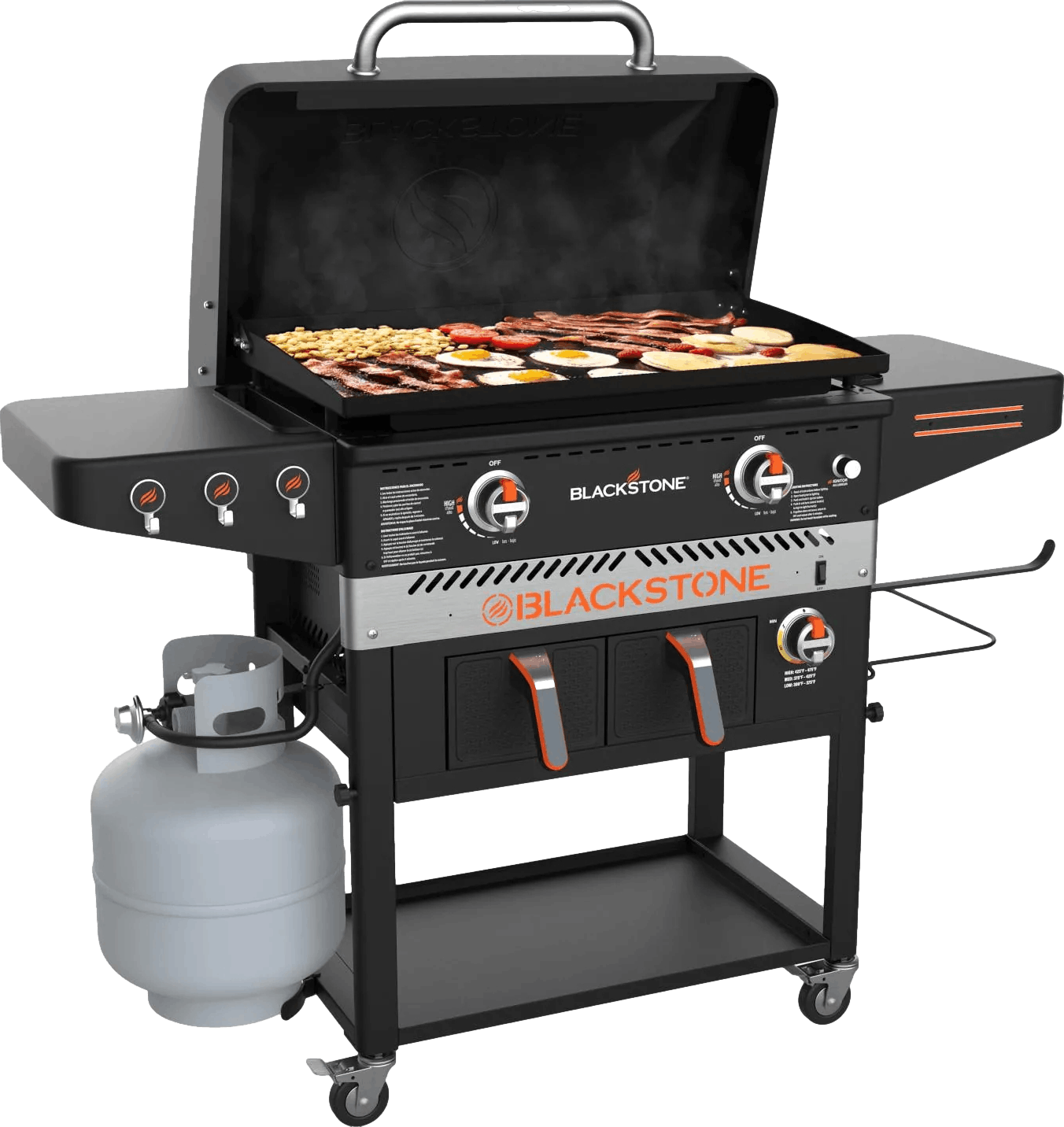 Blackstone Patio Gas Griddle Cooking Station with Air Fryer · 28 in. · Propane