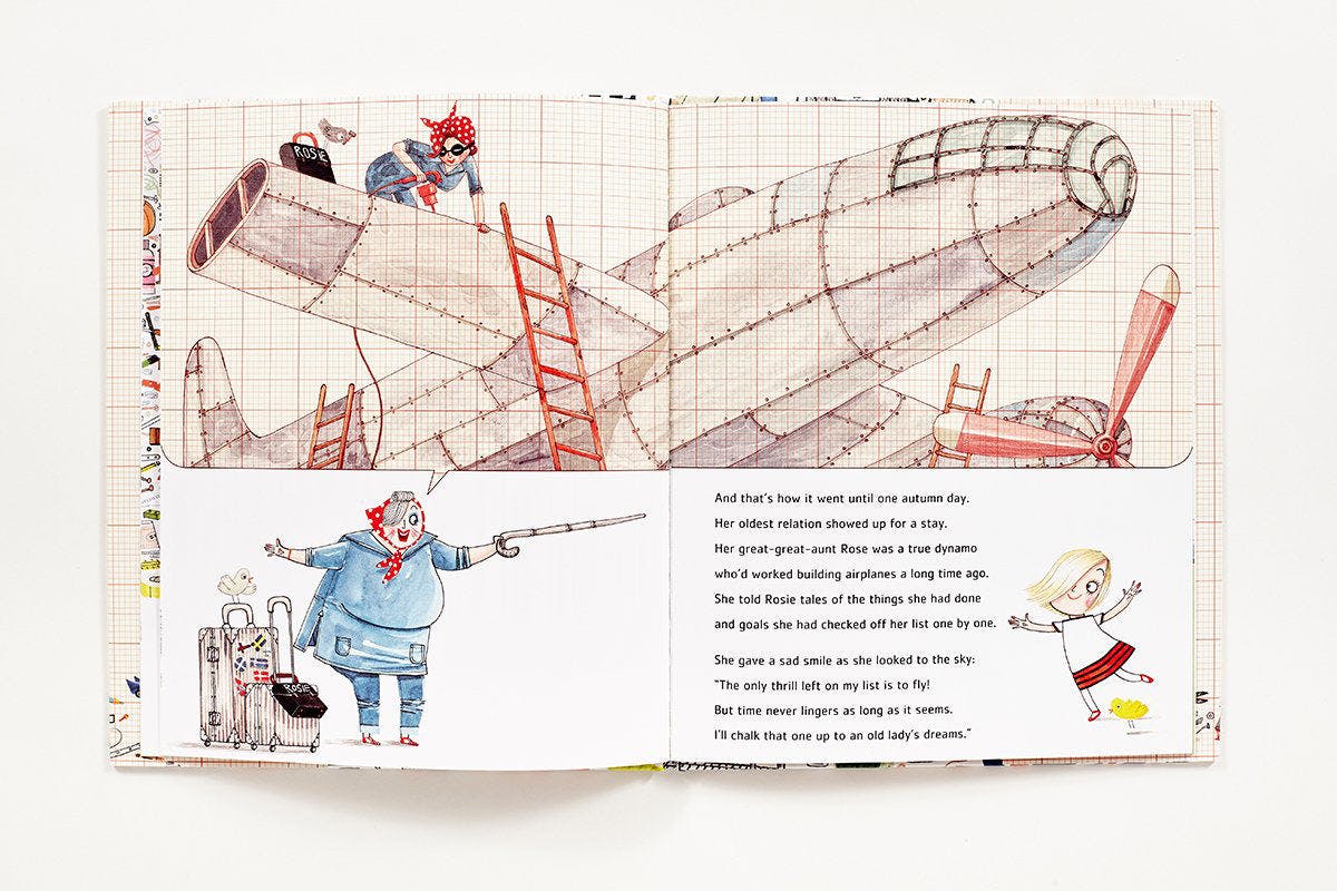 Abrams Publishing Rosie Revere, Engineer by Andrea Beaty + David Roberts