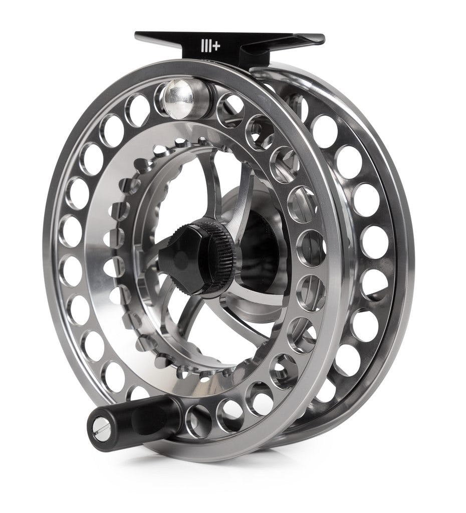 Temple Fork Outfitters BVK Sealed Drag Super Large Arbor Reel · III+ (8+ wt) · Chrome