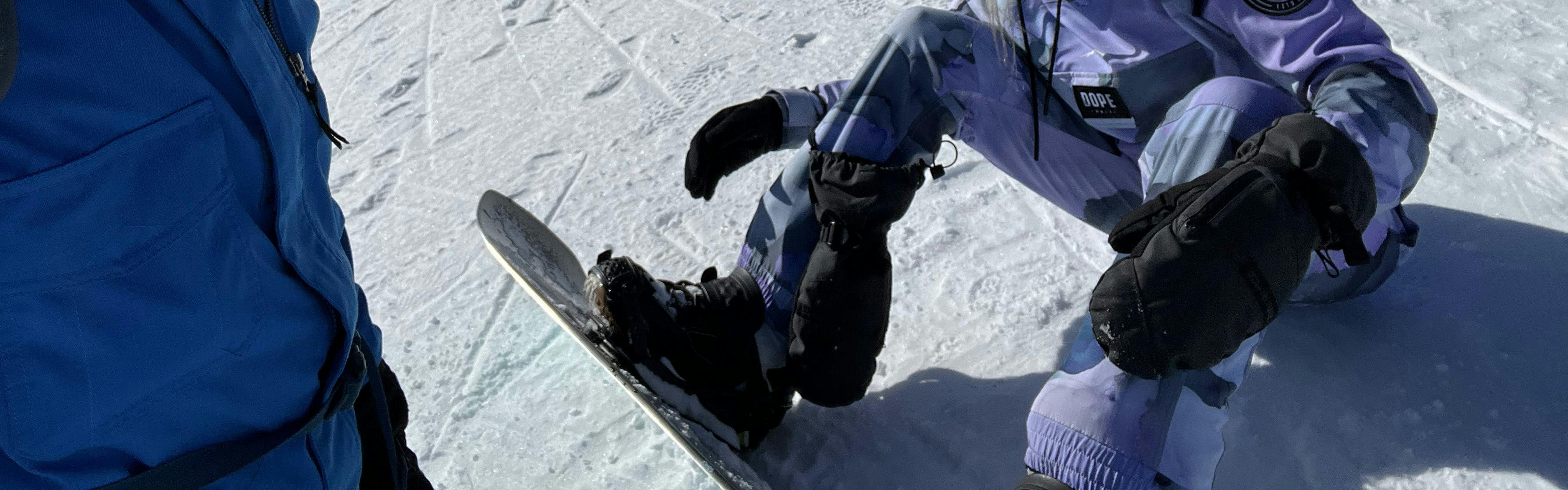 A snowboarder on the  Lib Tech T.Rice Pro Snowboard · 2023. 