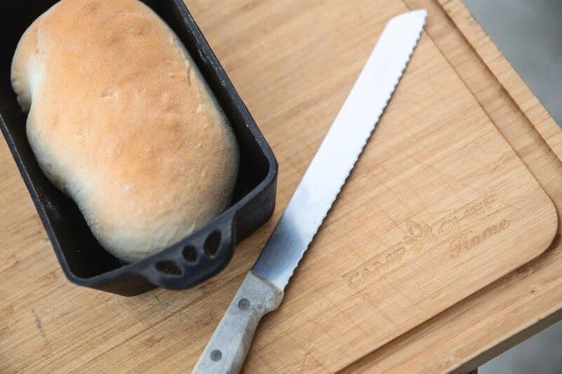 Camp Chef Seasoned Cast Iron Bread Pan