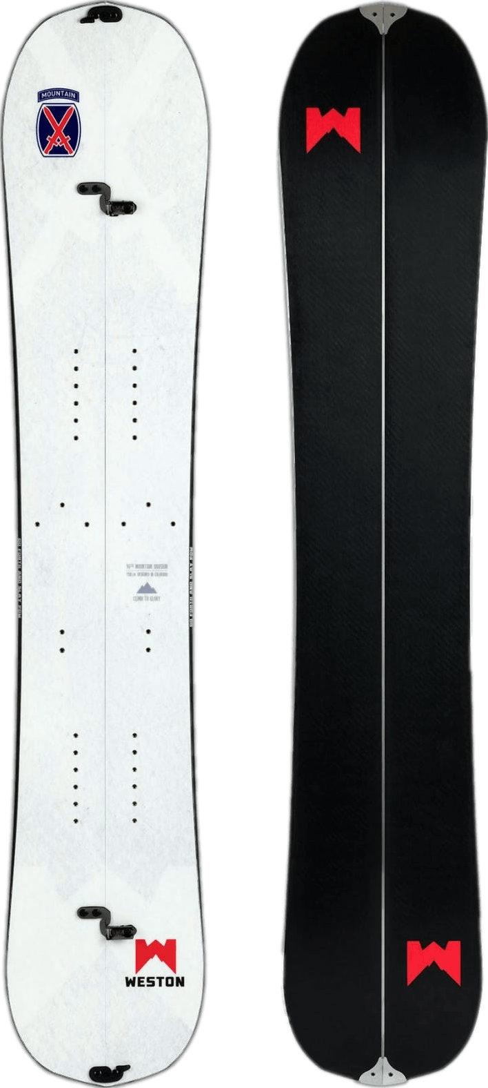 Weston 10th Mountain Splitboard · 2022 · 154 cm