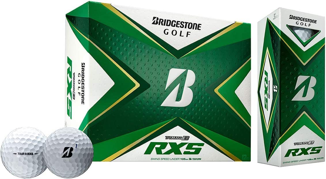 Bridgestone 2020 Tour B RXS Golf Balls · White