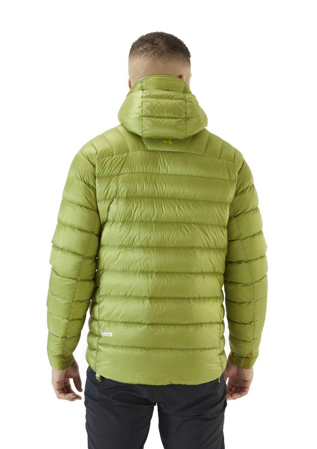 rab electron jacket green