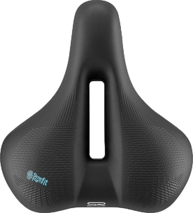 Selle Royal Float Relaxed Bike Seat  · 251 x 228 mm · Black
