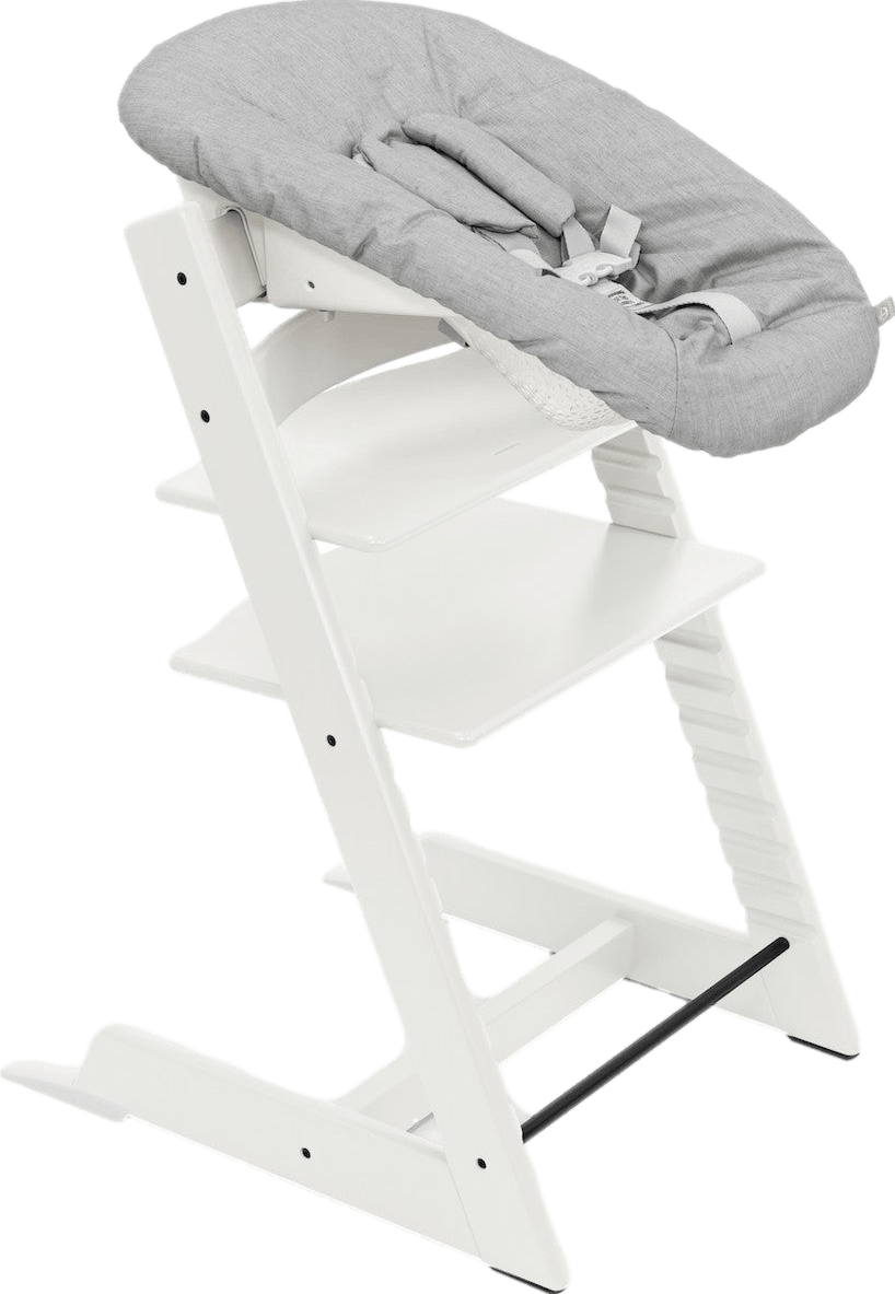 Stokke Tripp Trapp High Chair Newborn Bundle · White