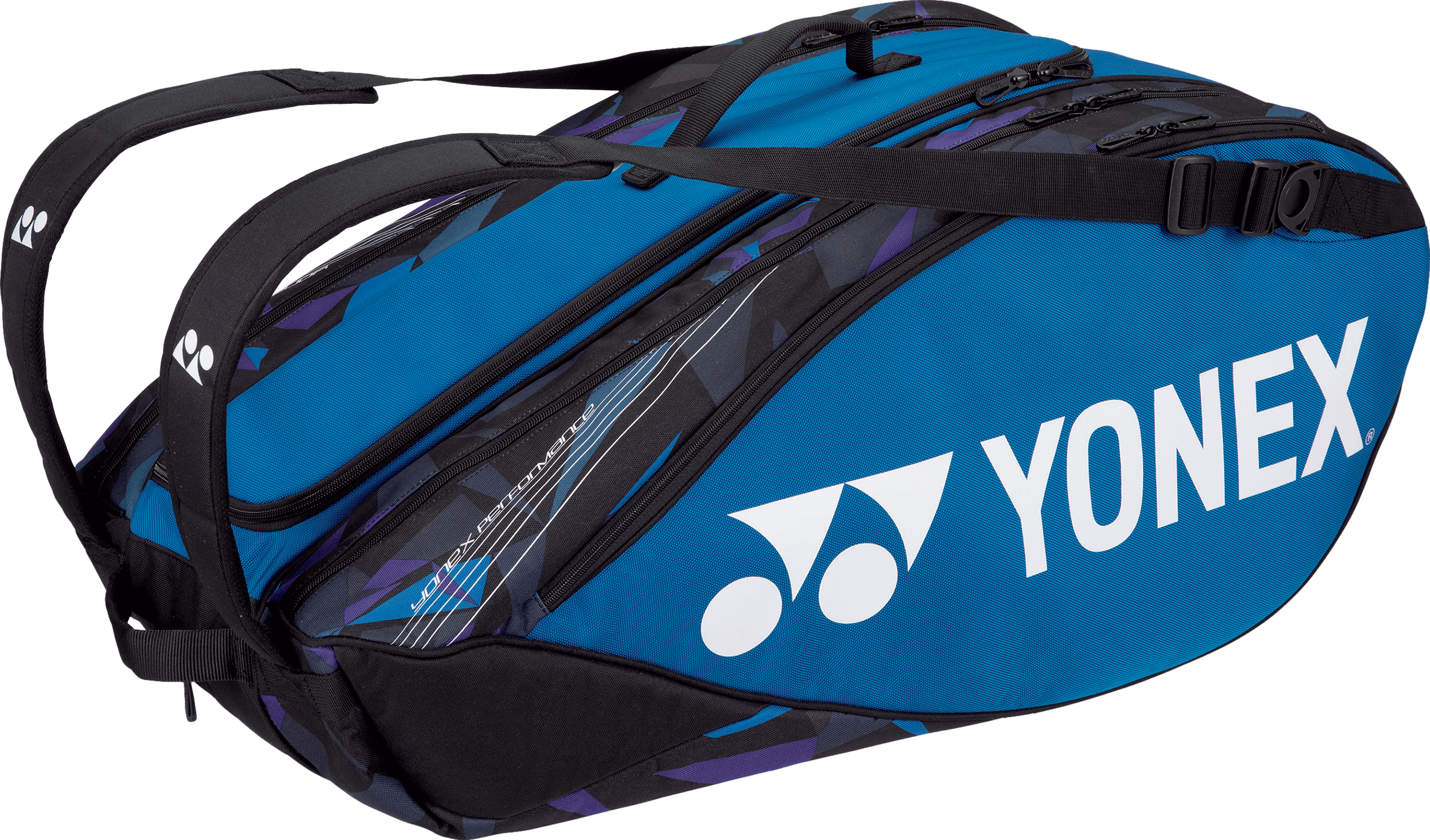 Yonex Pro Racquet 9-Pack Tennis Bag (2022) · Fine Blue