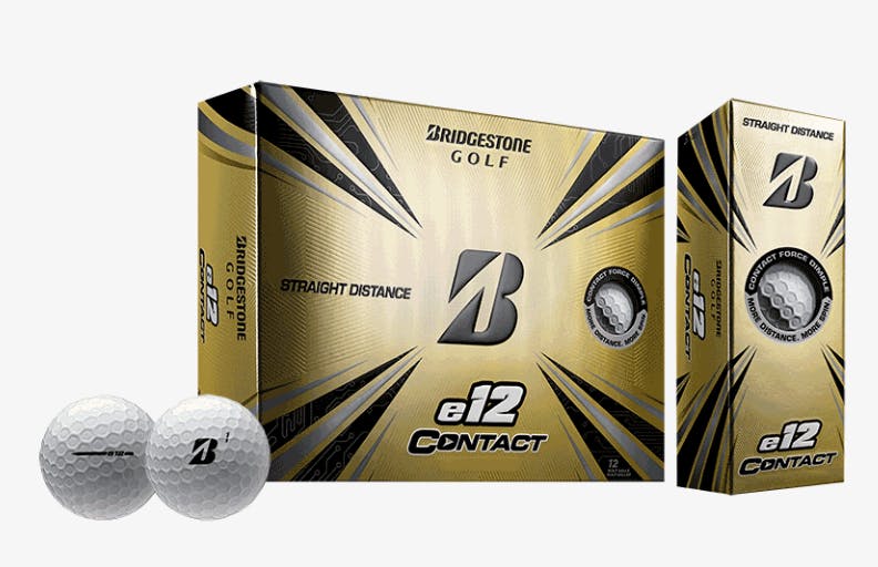 Bridgestone 2021 E12 Contact Golf Balls