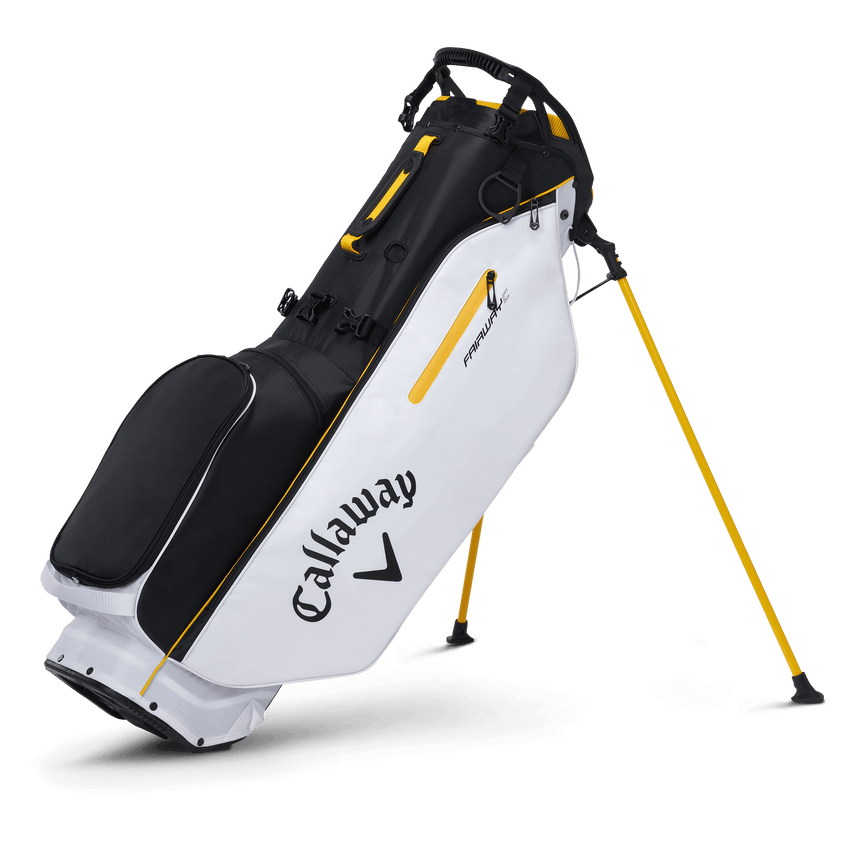 Callaway Fairway C Double Strap Stand Bag · Black/White/Gold