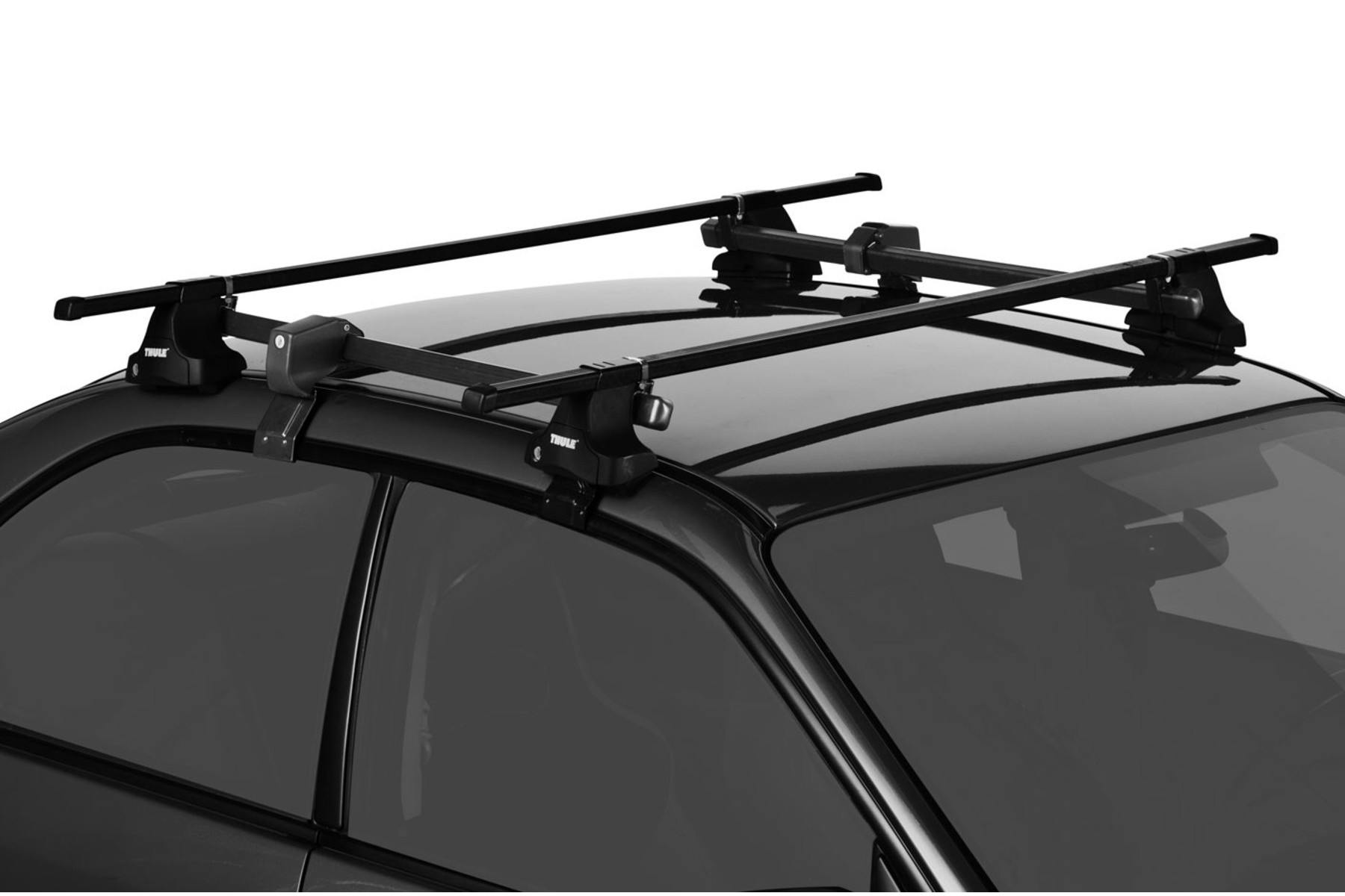 One Size Black Thule 145074 Roof Racks Transporting ...