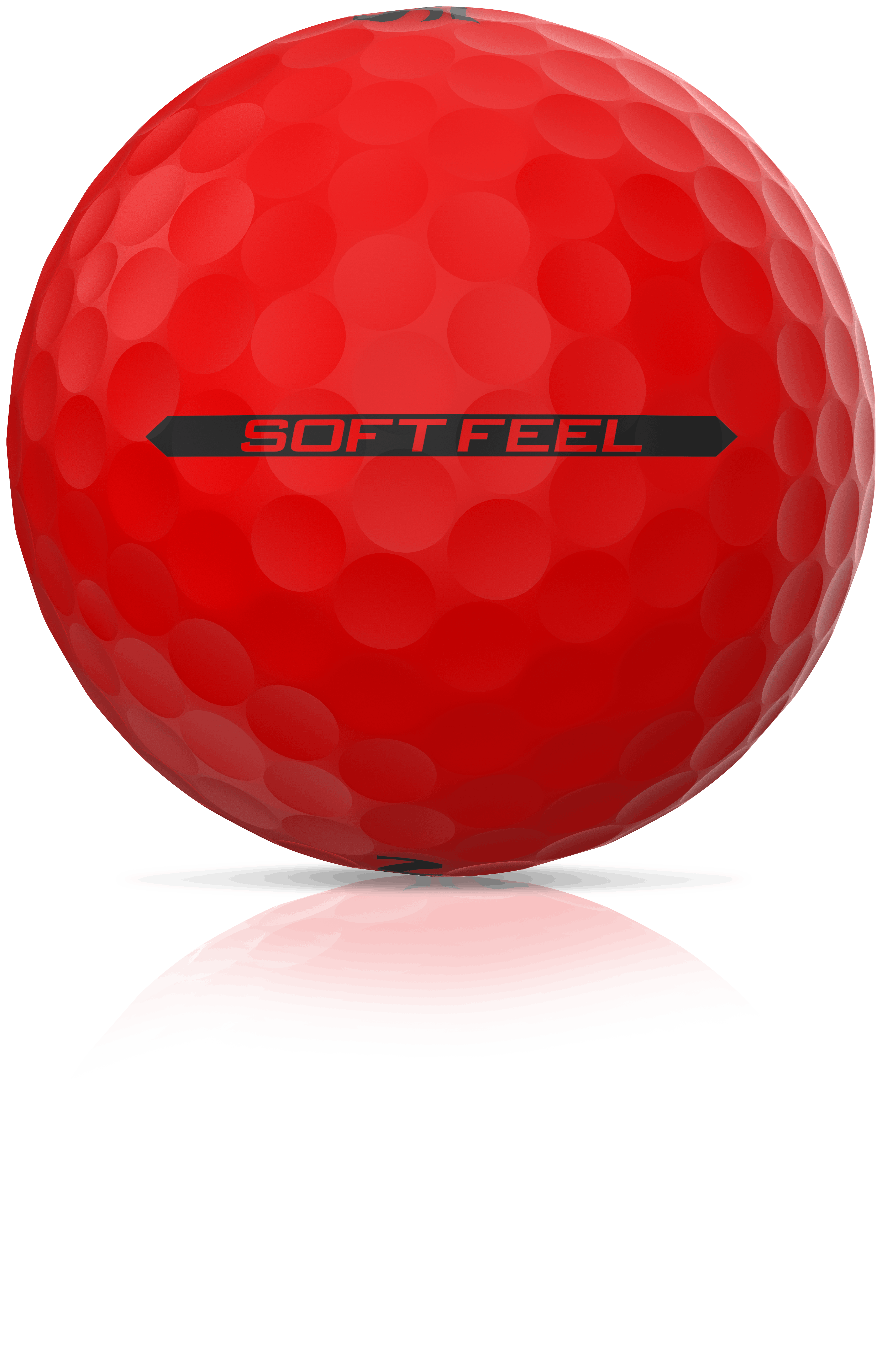 Srixon 2023 Soft Feel Brite Golf Balls · Brite-Red