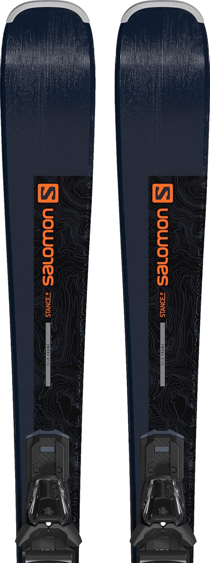 Salomon Stance 80 Skis + M11 GW Bindings · 2022 · 169 cm