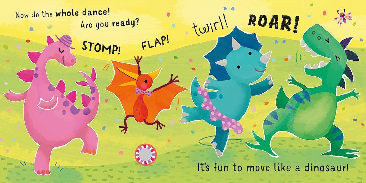 Usborne Dance With The Dinosaurs Sound Book | Curated.com