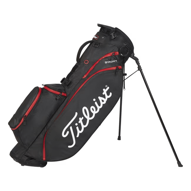 Titleist Players 4 StaDry Stand Bag · Black/Black/Red