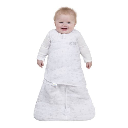 Halo Innovations SleepSack Swaddle Quilted Muslin · Grey Constellation · 0-3 months