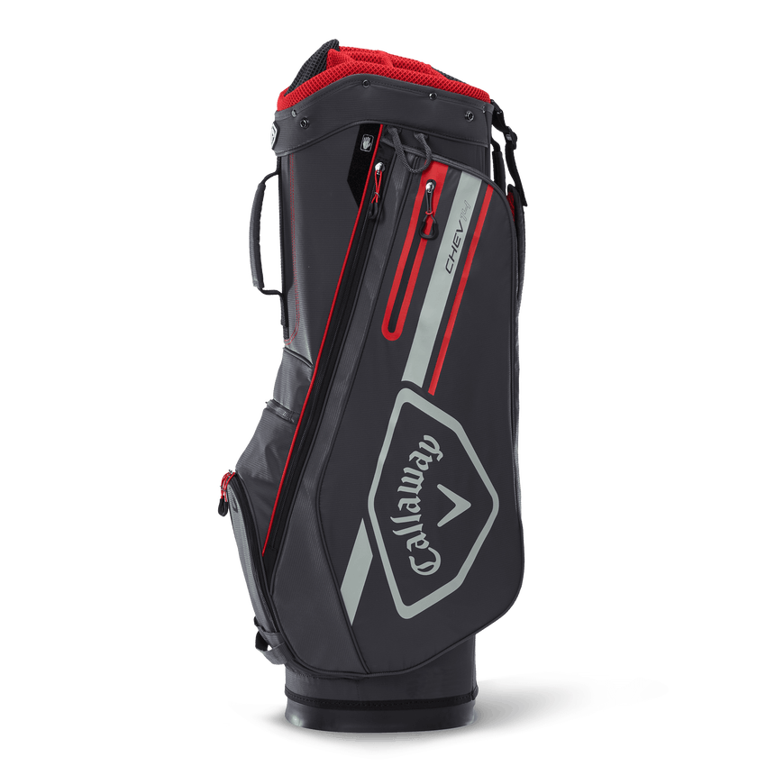 Callaway 2022 Chev 14 Cart Bag · Charcoal/Fire Red
