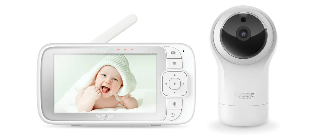 The Hubble Connected Nursery View Pro Baby Monitor.