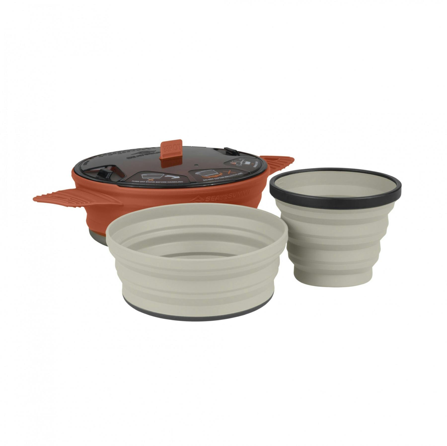 Sea to Summit X Set 21 - 3 Piece Collapsible Cook Set