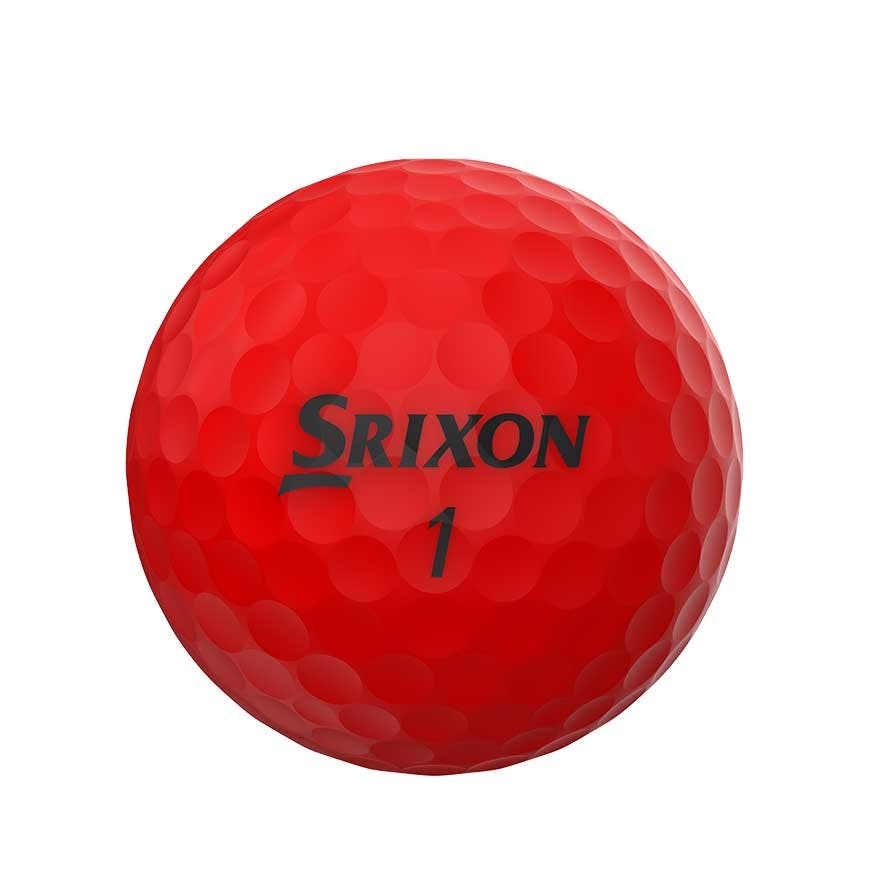 Srixon Soft Feel 12 Brite Golf Balls 1 Dozen · Red