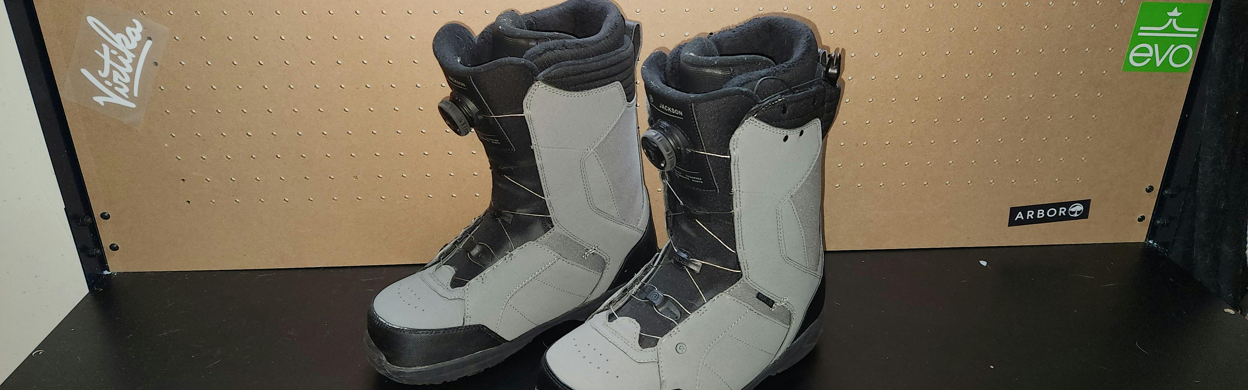The Ride Jackson Snowboard Boots. 