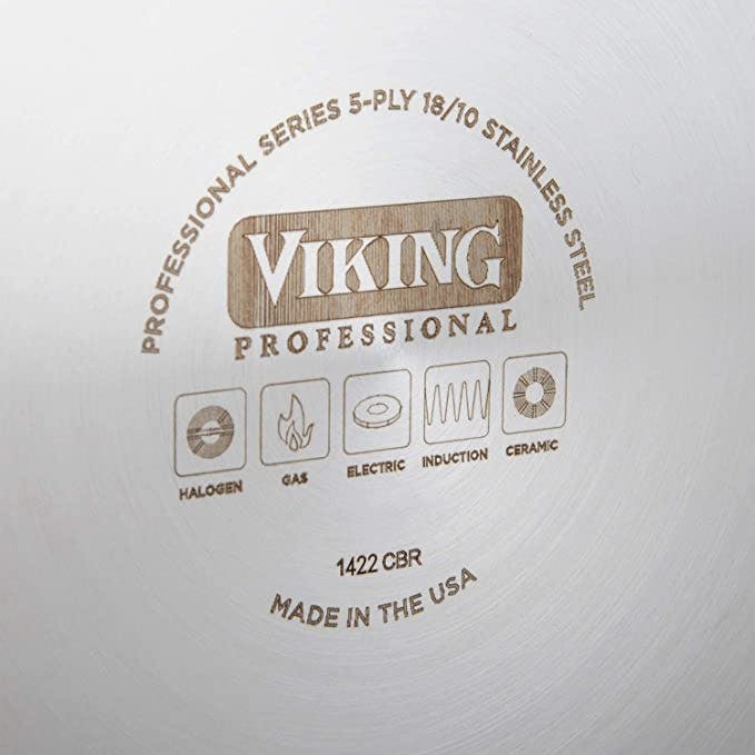 Viking Professional 5-Ply Stainless Steel Cookware Set, 10 Piece - The  Luxury Home Store