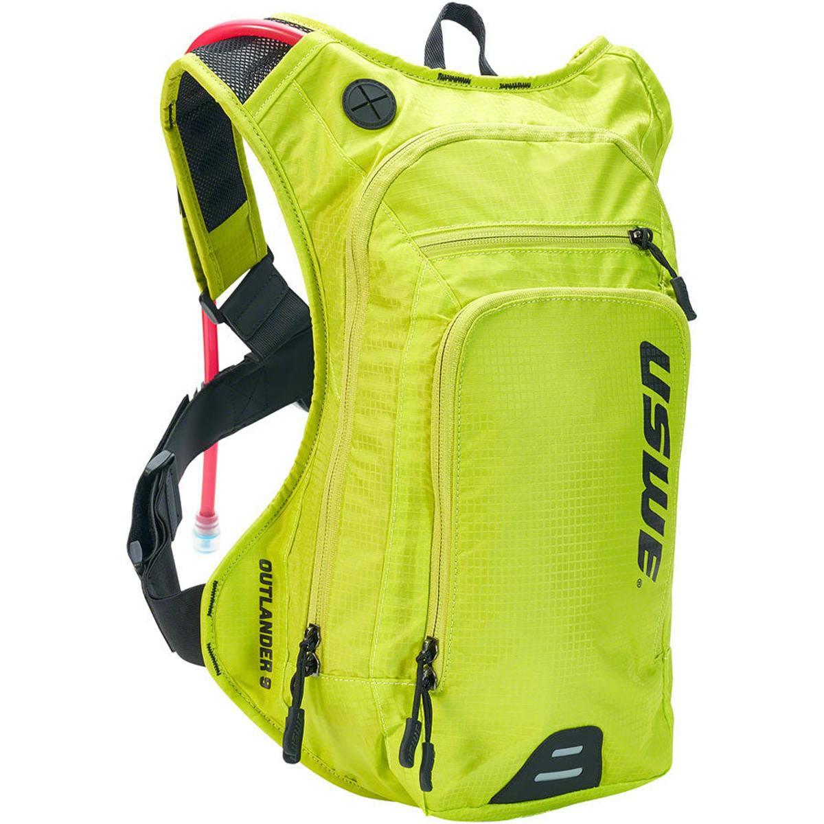USWE Outlander 9 Hydration Pack - Crazy Yellow - 9L