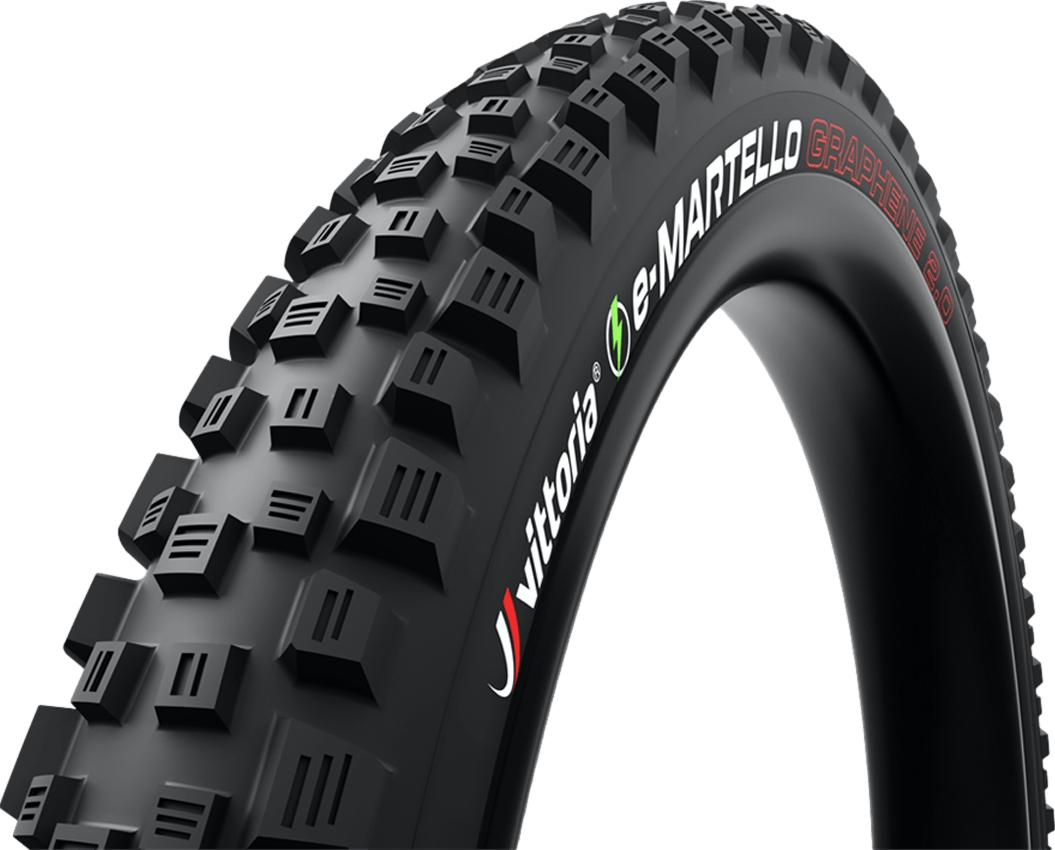 Vittoria e-Martello G2.0 Mountain Bike Tire 2022 · Black · 27.5 x 2.6 Clincher Folding