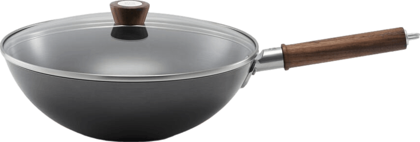 Zwilling Dragon 12 Carbon Steel Wok with Lid