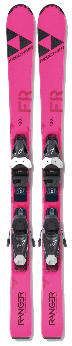 Fischer Ranger FR JR SLR Skis + FJ4 GW AC Bindings · Kids' · 2022 · 120 cm