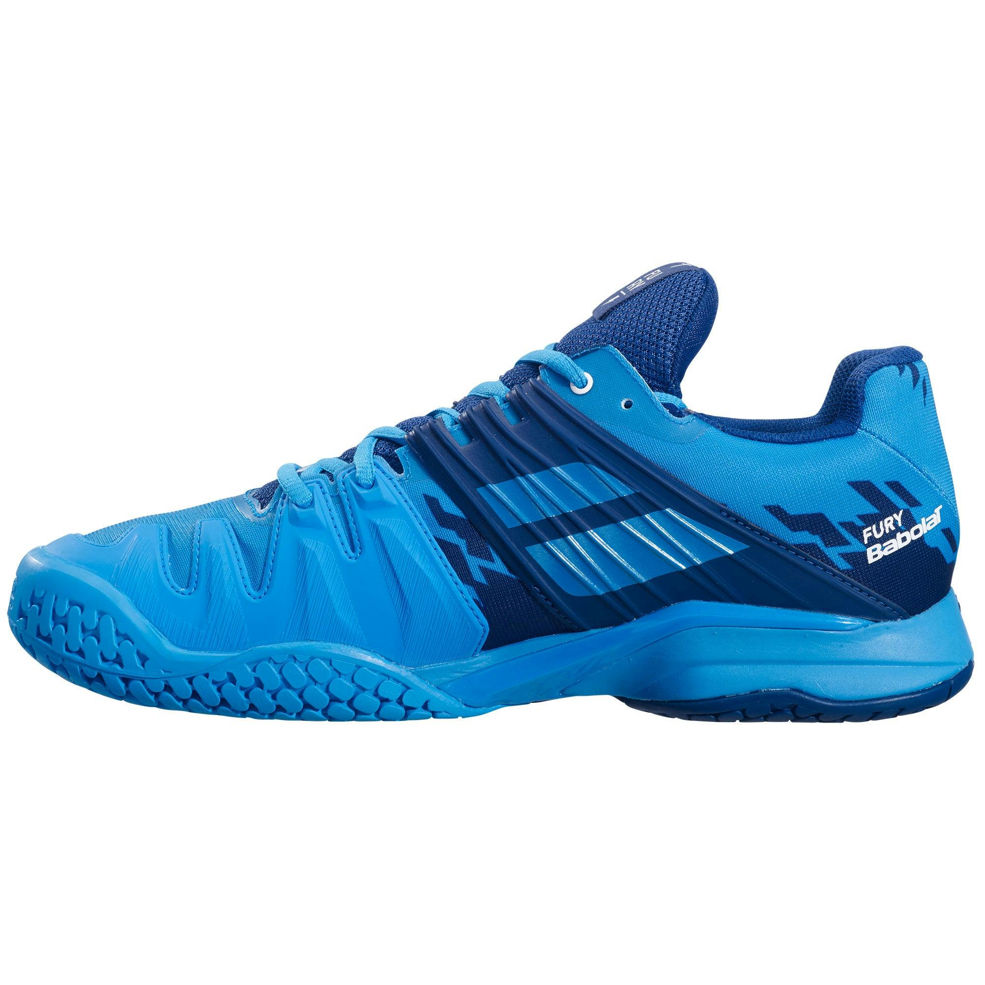 Babolat Propulse Fury All Court Mens Tennis Shoes - 9.5 / DRIVE BLUE 4086 / D Medium