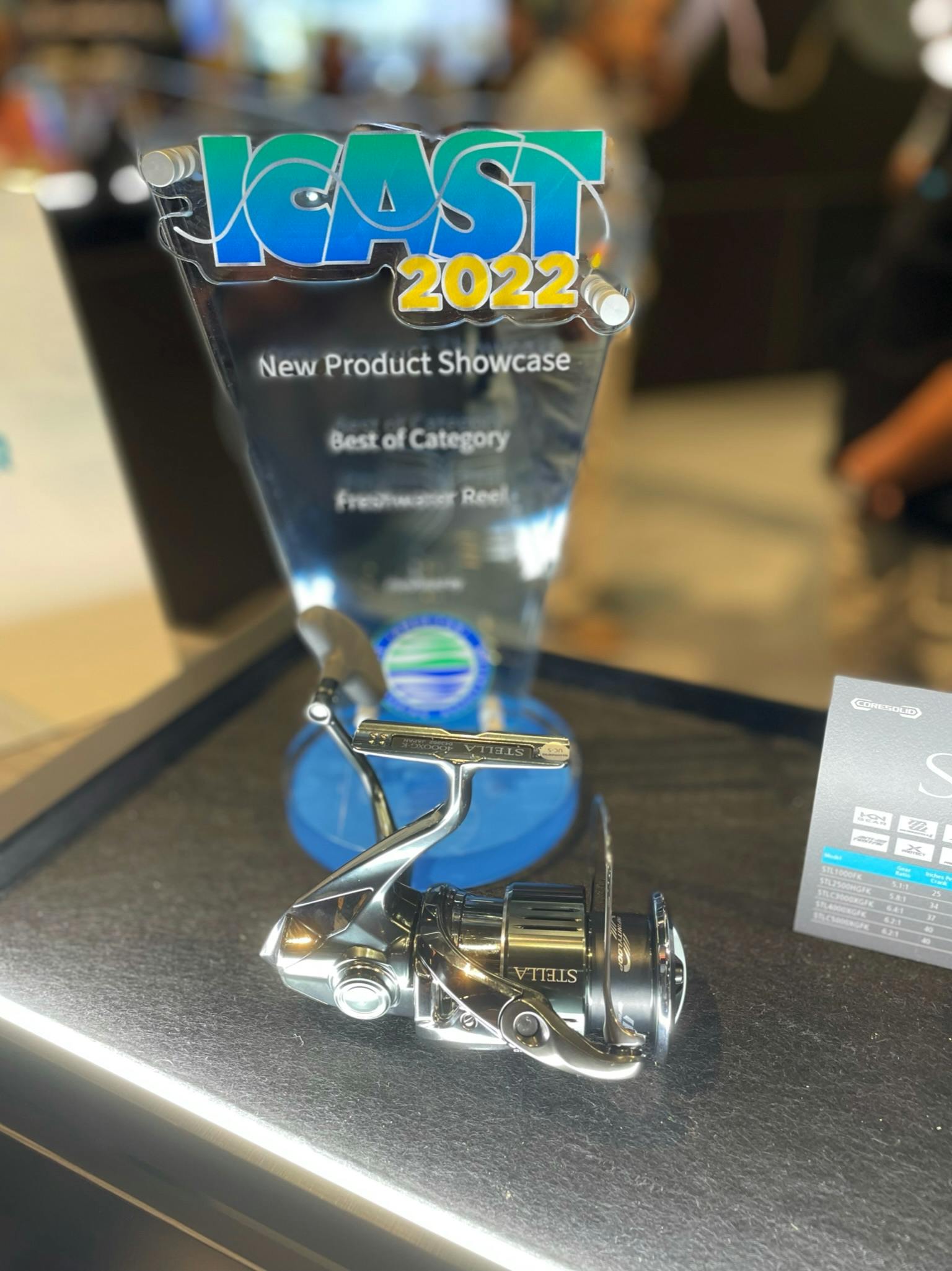 The Best of Category award on display at ICAST 2022