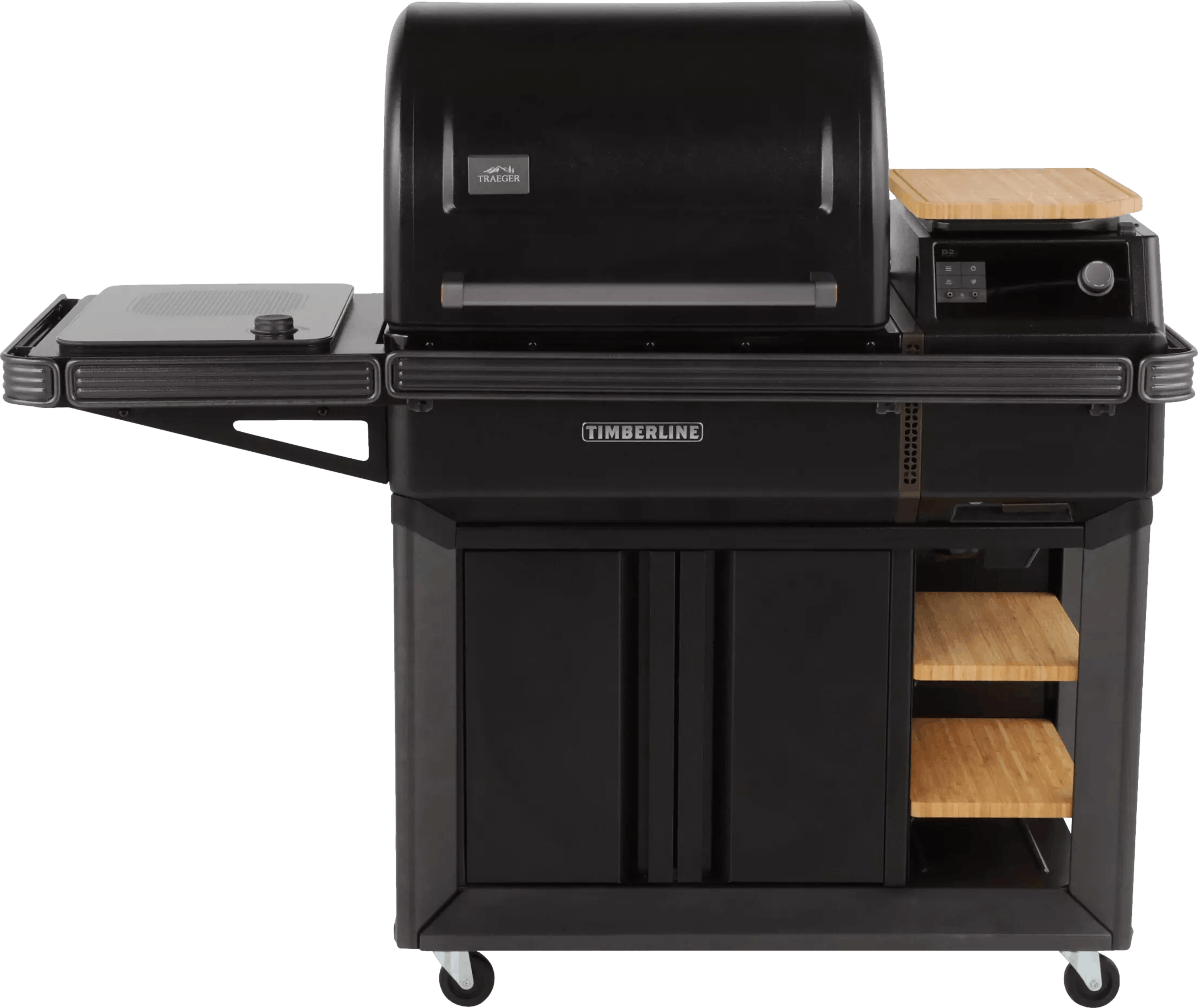 Traeger All-New Timberline Wi-Fi Controlled Wood Pellet Grill with WiFire · 59 in.
