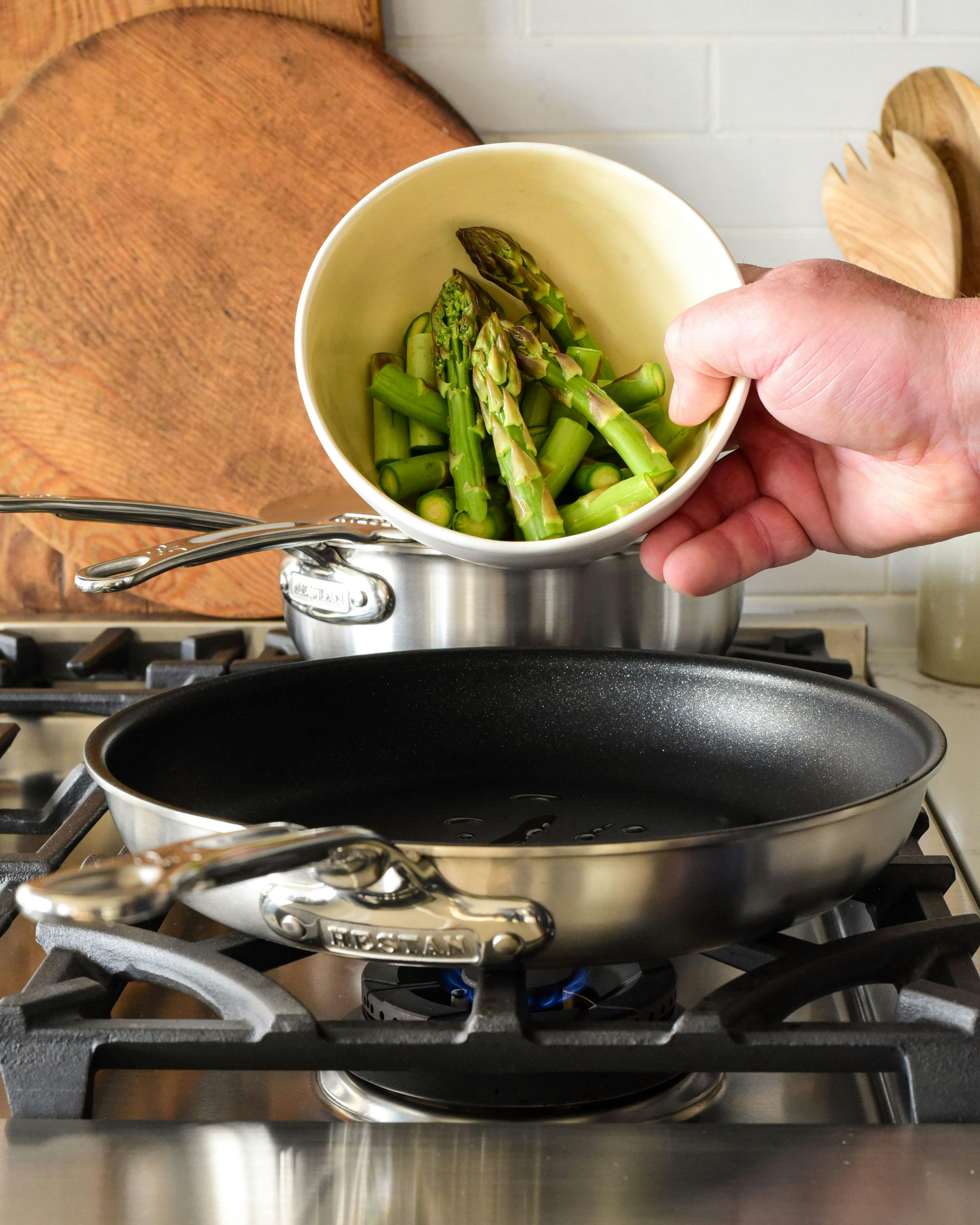 Hestan ProBond Stainless Steel 2-Piece TITUM Nonstick Skillet Set