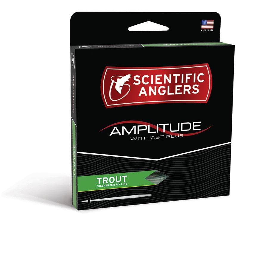 Scientific Anglers Amplitude Textured Trout Fly Line · WF · 6 wt · Floating · Celestial Blue - Bamboo - Blue Heron