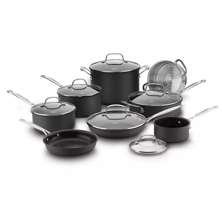 Chef's Classic Nonstick Hard Anodized 14-Piece Set