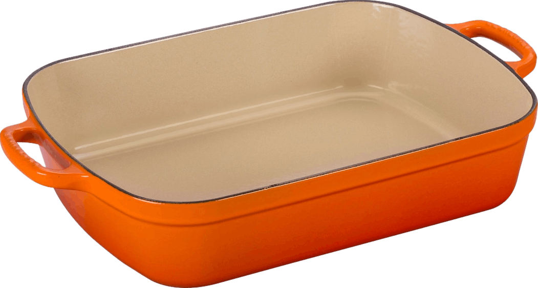 Le Creuset Signature Cast-Iron Rectangular Roasting Pan