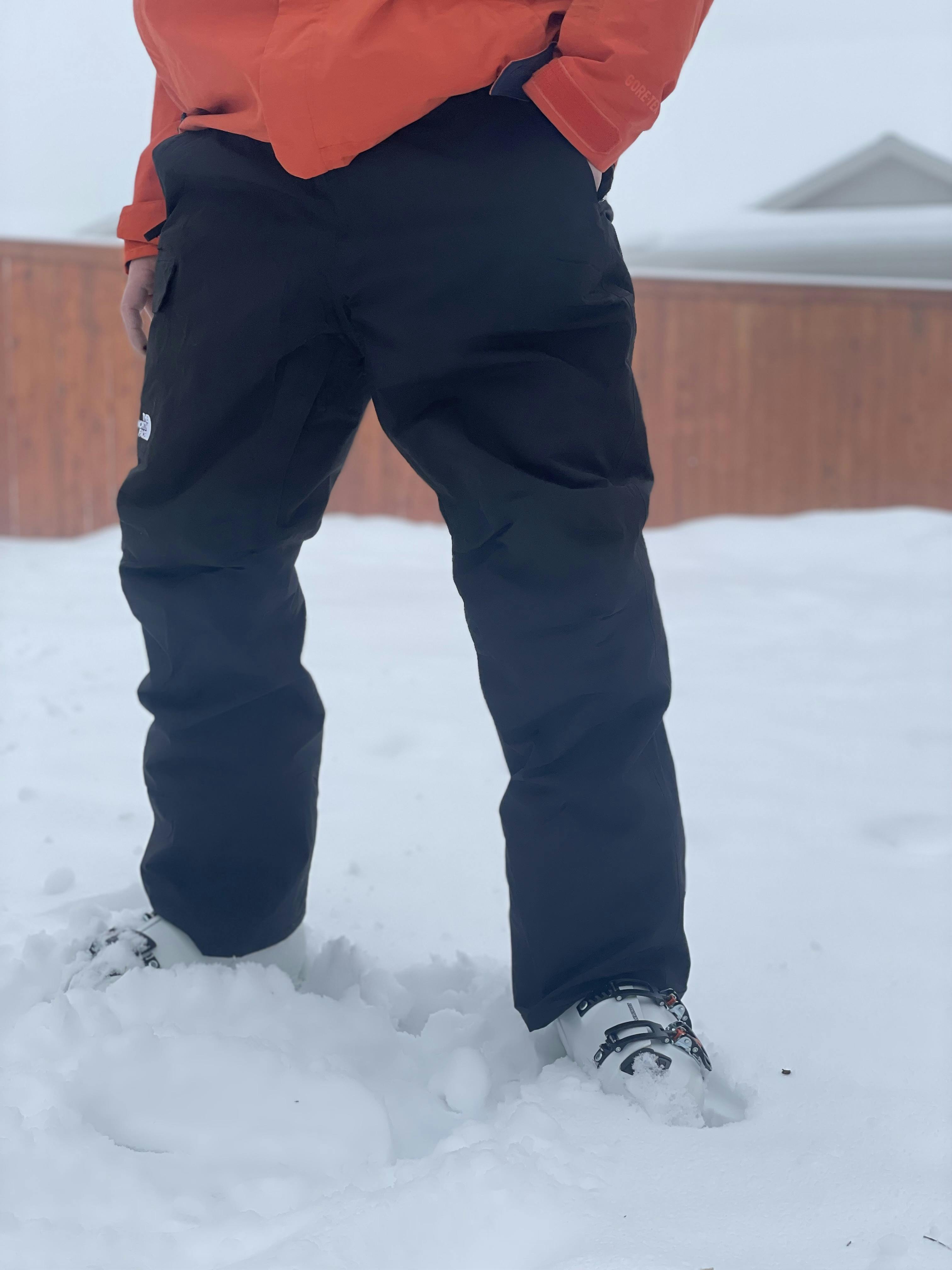 Mens The North Face Seymore Ski Snowboard Waterproof Snow Ski Pants -  Timber Tan | eBay