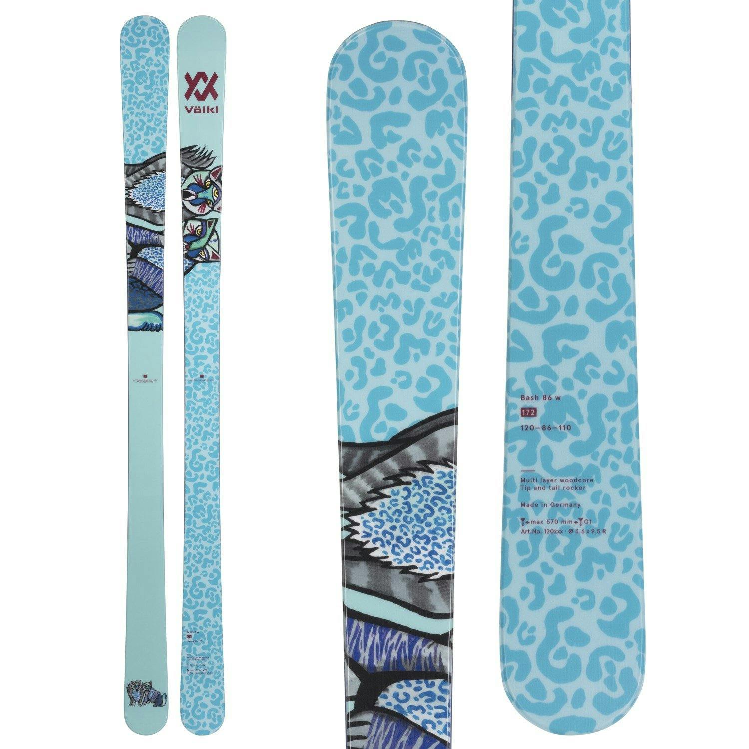 Product image of the 2022 Völkl Women's Bash 86 Flat Skis.