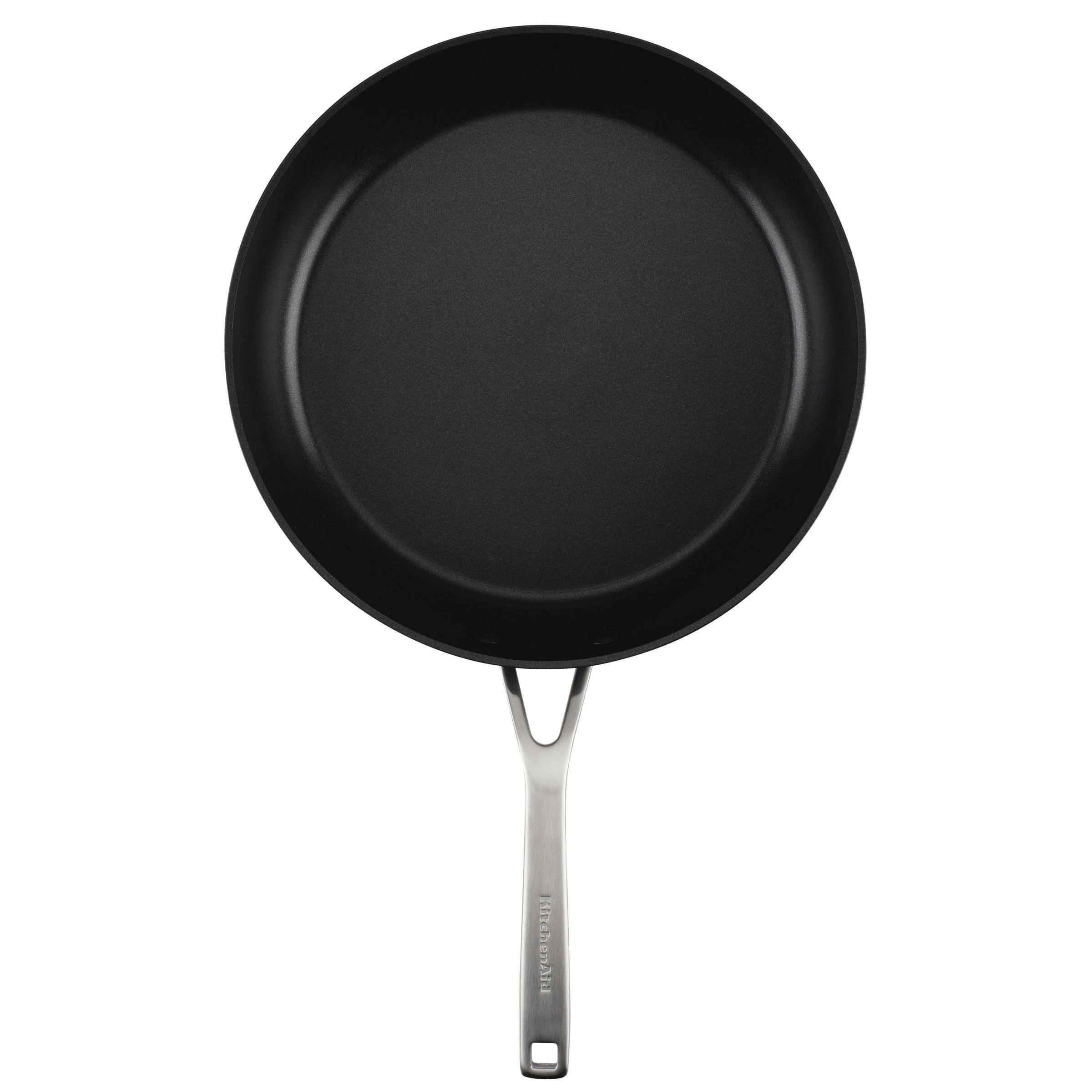 KitchenAid 10pc Hard Anodized Nonstick Cookware Set Black