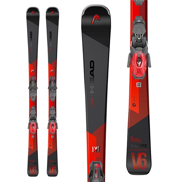 Head V Shape V6 Skis with PR 11 Gw Bindings