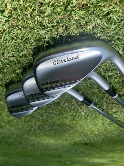 Back view of the Cleveland RTX Zipcore Tour Satin Wedges.