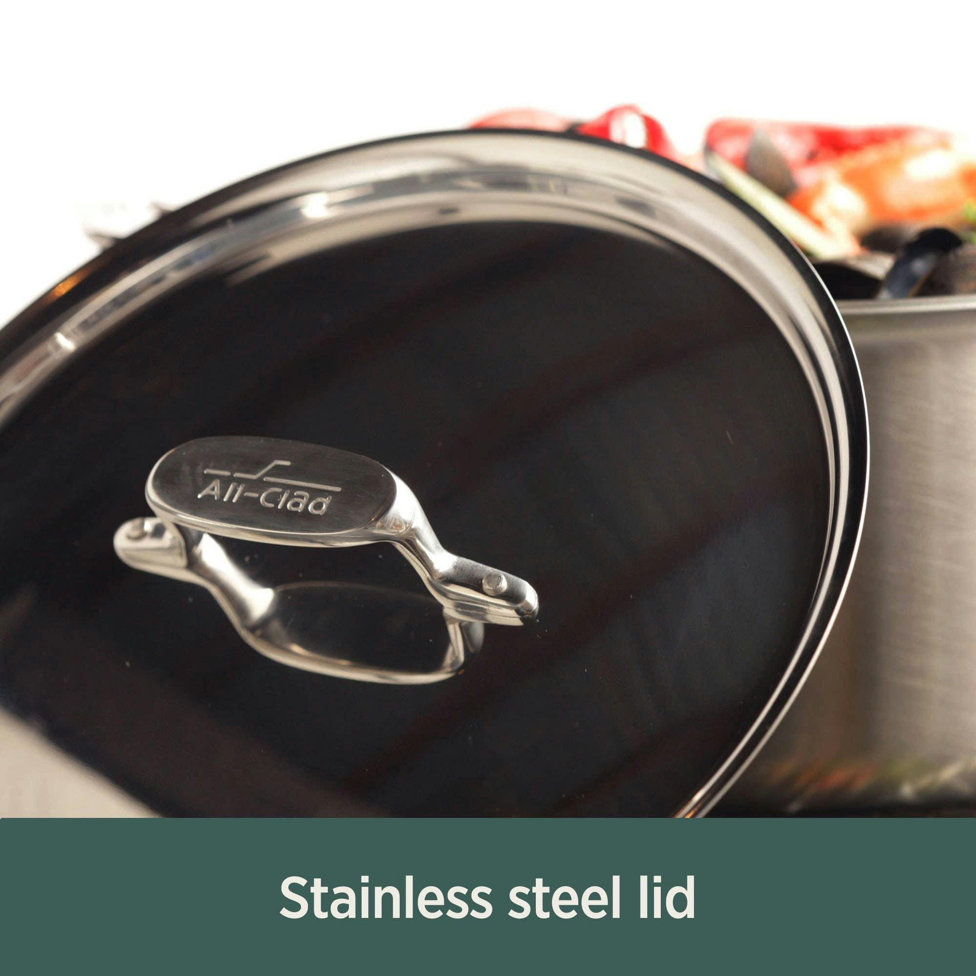 All-Clad d5 Stainless-Steel Nonstick 10-Piece Cookware Set