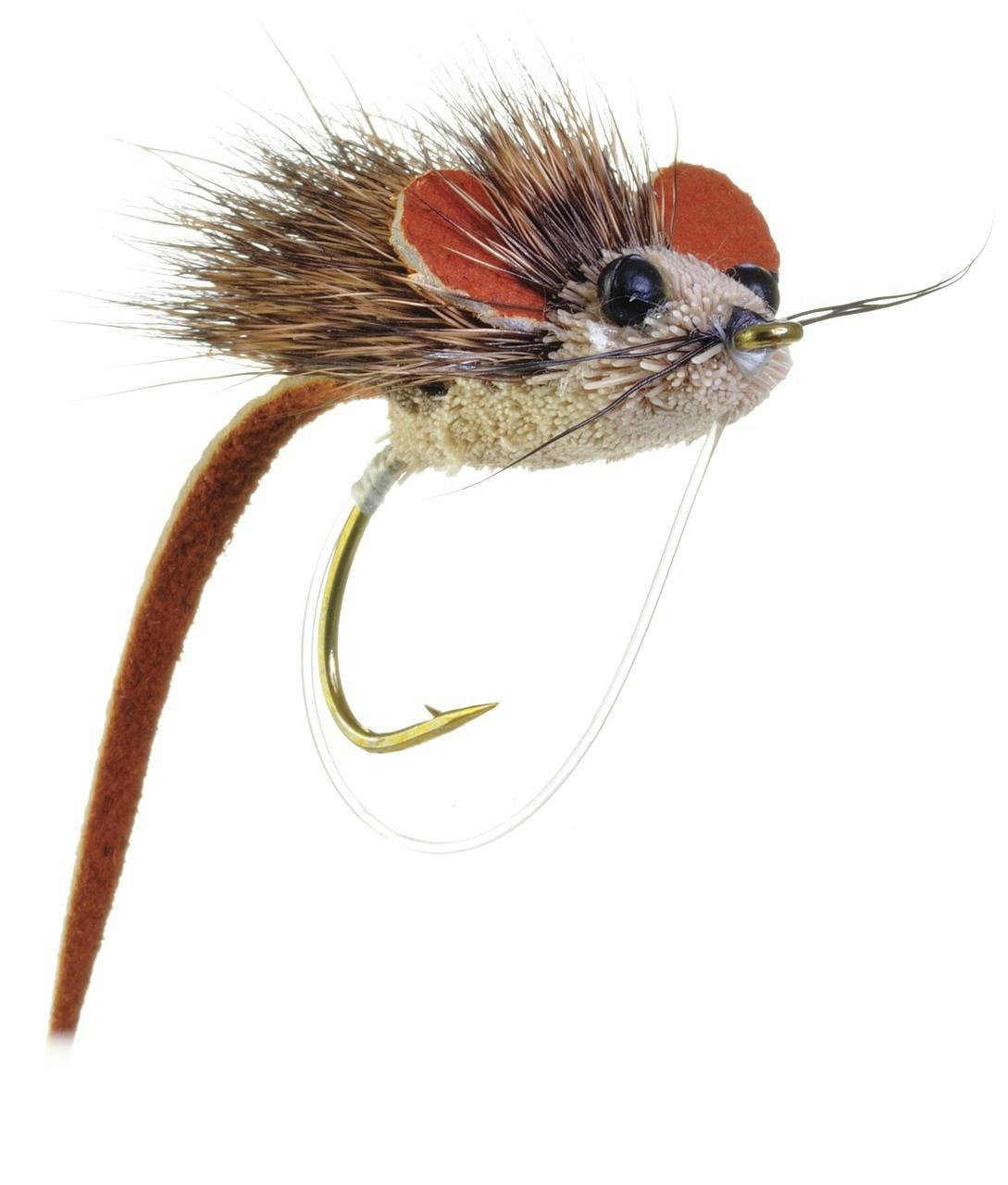 Umpqua Mini Mouse Fly · 10 · Natural